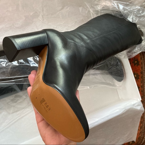 & Other Stories Leather Knee High Boots NIB - Picture 3 of 8